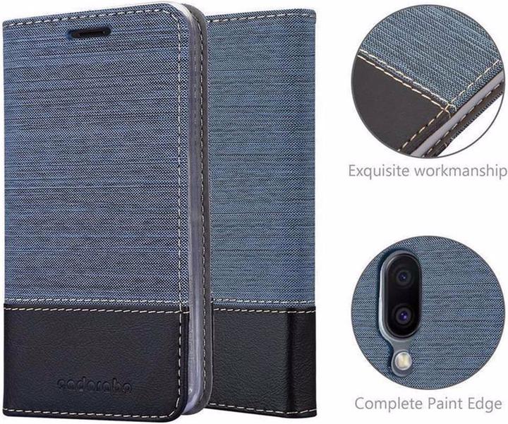 Produktbild Cadorabo Book Jeans Optik Cover (Samsung Galaxy M10)
