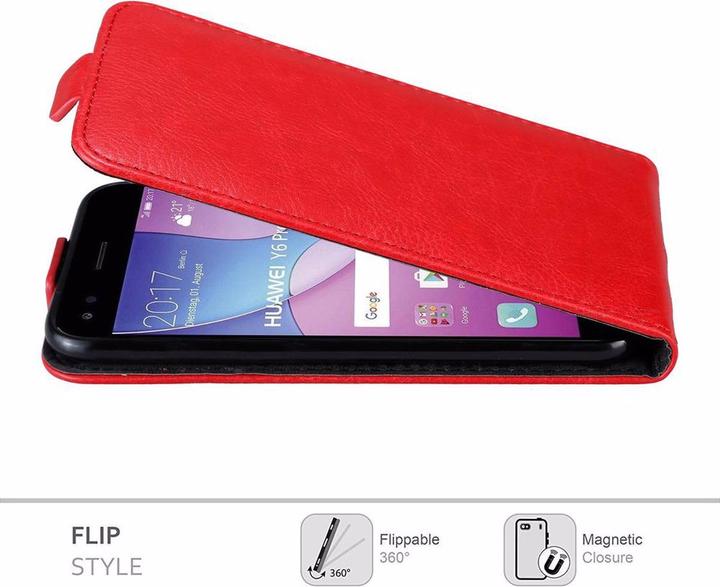 Produktbild Cadorabo Flip wie Invisible Cover (Huawei Y6 Pro)