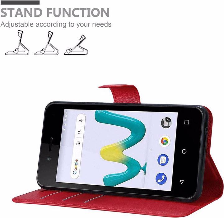 Produktbild Cadorabo Book mit Standfunktion Cover (Wiko Sunny 3 Mini)