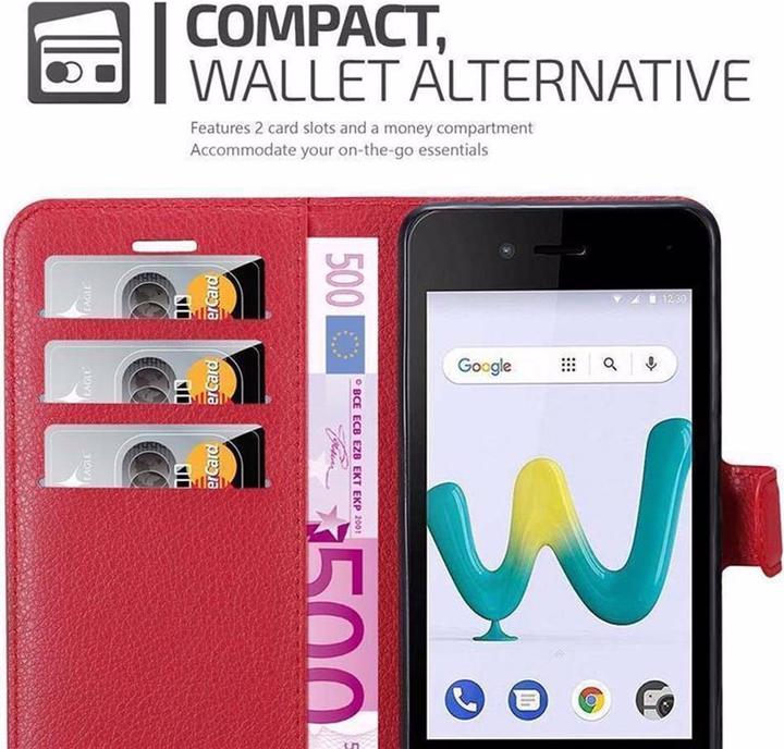 Produktbild Cadorabo Book mit Standfunktion Cover (Wiko Sunny 3 Mini)