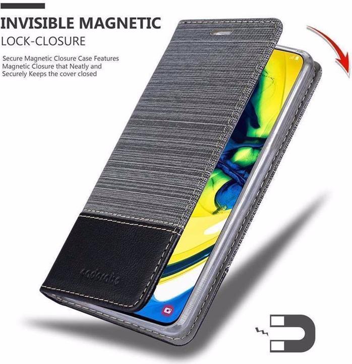 Actual product image Cadorabo Book Jeans Optics Cover (Samsung Galaxy A80)