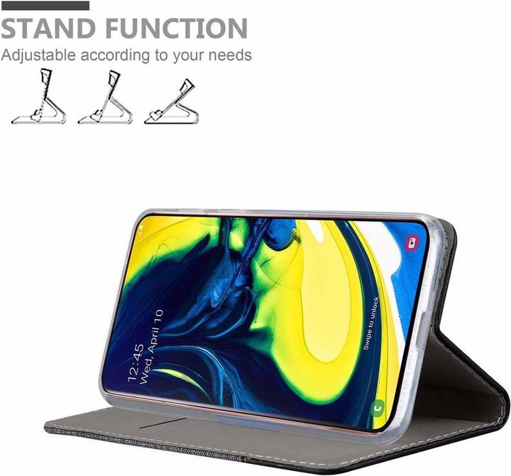 Actual product image Cadorabo Book Jeans Optics Cover (Samsung Galaxy A80)