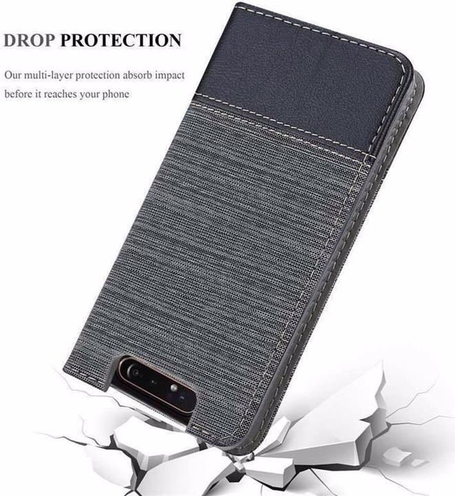 Actual product image Cadorabo Book Jeans Optics Cover (Samsung Galaxy A80)