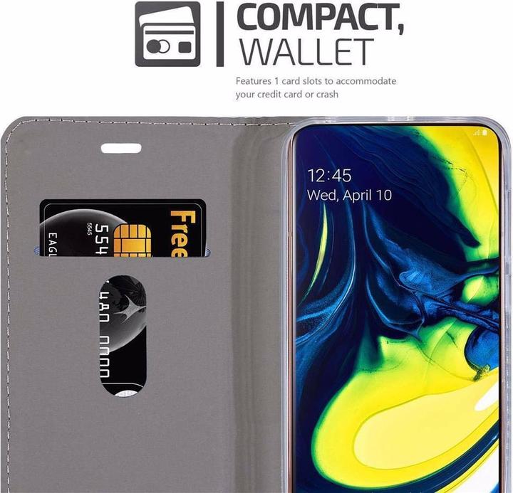 Actual product image Cadorabo Book Jeans Optics Cover (Samsung Galaxy A80)