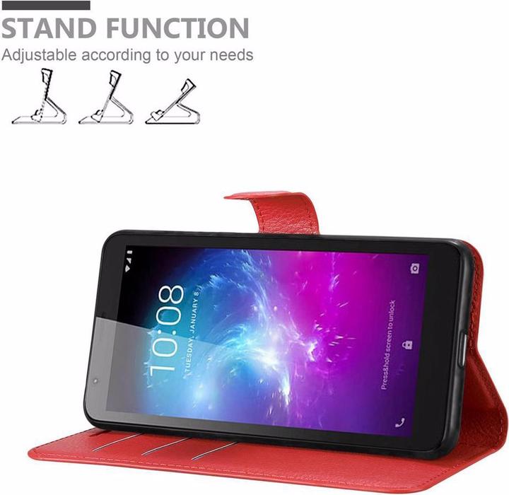 Image du produit Cadorabo Book avec fonction stand Cover (ZTE Blade A3)