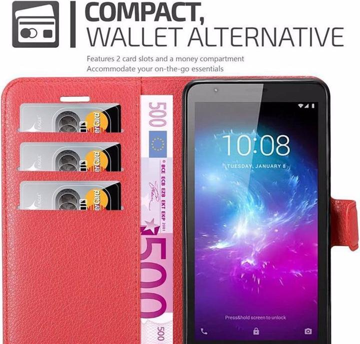 Image du produit Cadorabo Book avec fonction stand Cover (ZTE Blade A3)