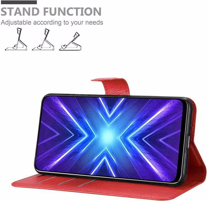 Actual product image Cadorabo Book with stand function cover (Honor 9X)