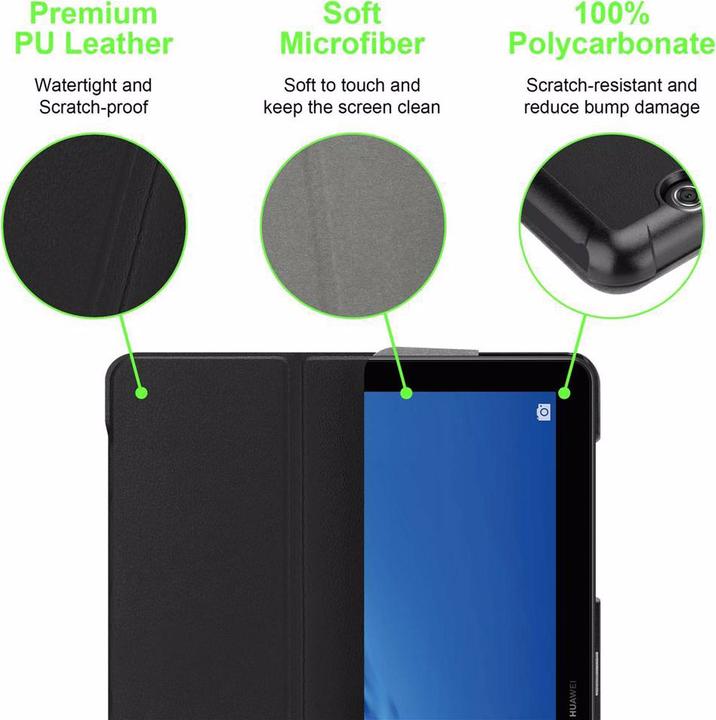 Actual product image Cadorabo Tablet Book Cover (MediaPad T5 10)