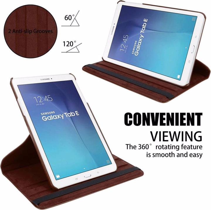 Actual product image Cadorabo Tablet Book Cover (Galaxy Tab E 9.6)