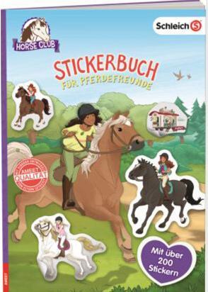 Produktbild SCHLEICH® Horse Club - Stickerbuch für Pferdefreunde (Deutsch, Ameet Verlag, 2018)