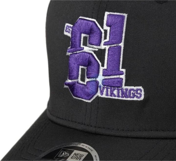 Produktbild New Era NFL - Minnesota Vikings - Established Number 9Fifty Stretch Snapback Cap schwarz SM (54, 55, 56, 57)