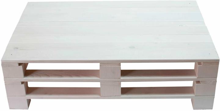 Actual product image Cocon Pallet table white, 120 x 50 x 80