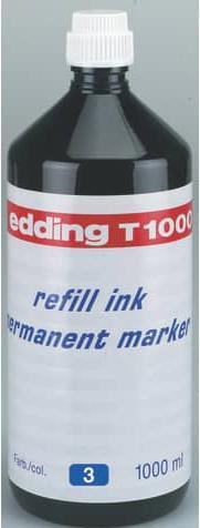 Image du produit Edding Recharge d'encre Marker T1000 bouteille bleue 1.000ml (Bleu, 1 x)