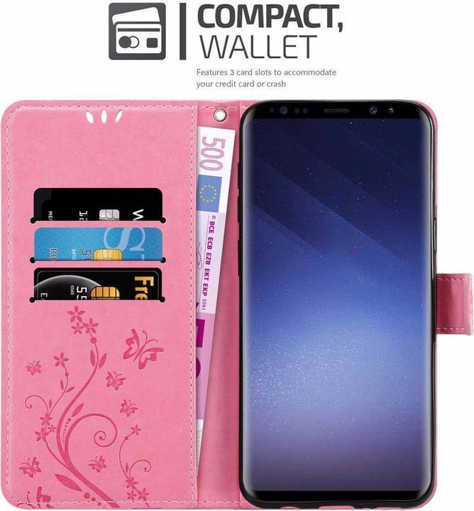 Produktbild Cadorabo Flower Book Cover (Samsung Galaxy S9)