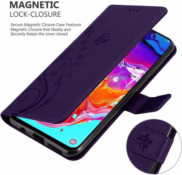 Immagine prodotto Cadorabo Copertina del libro di fiori (Samsung Galaxy A70)