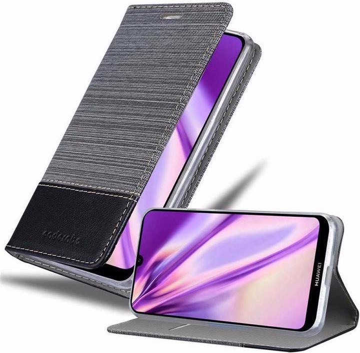 Image du produit Cadorabo Couverture look jeans Book (Huawei Y6 (2019))