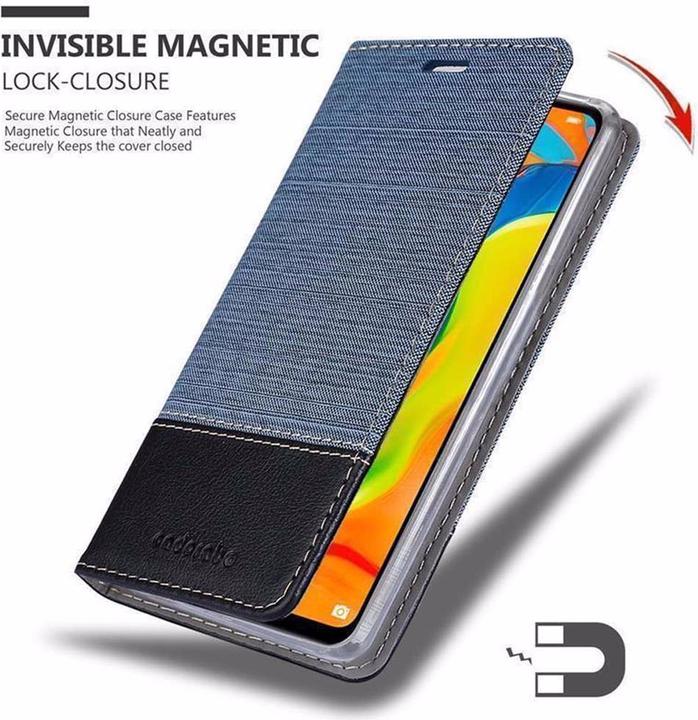 Image du produit Cadorabo Couverture look jeans Book (Huawei P30 Lite)