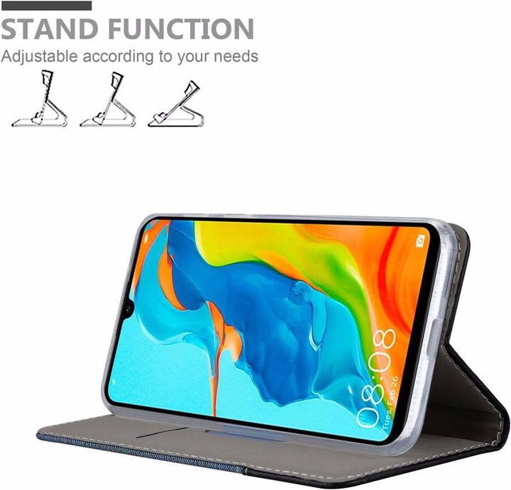Image du produit Cadorabo Couverture look jeans Book (Huawei P30 Lite)