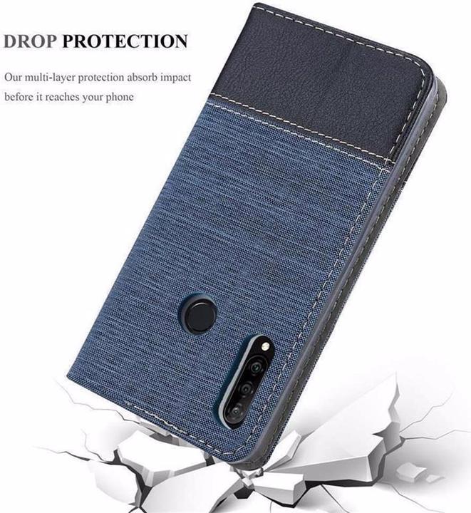 Image du produit Cadorabo Couverture look jeans Book (Huawei P30 Lite)