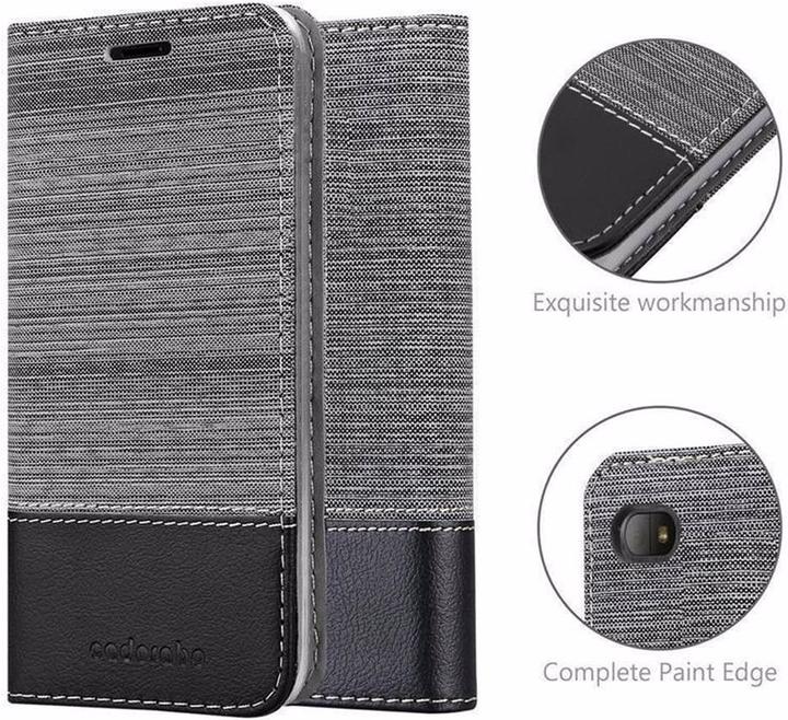 Produktbild Cadorabo Book Jeans Optik Cover (Blackberry Q10)