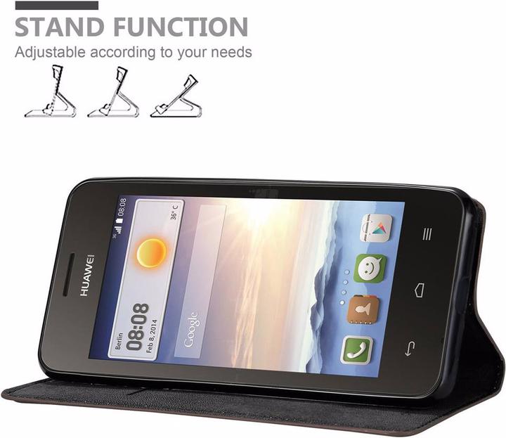 Produktbild Cadorabo Book Invisible Magnet Cover (Huawei Ascend Y330)