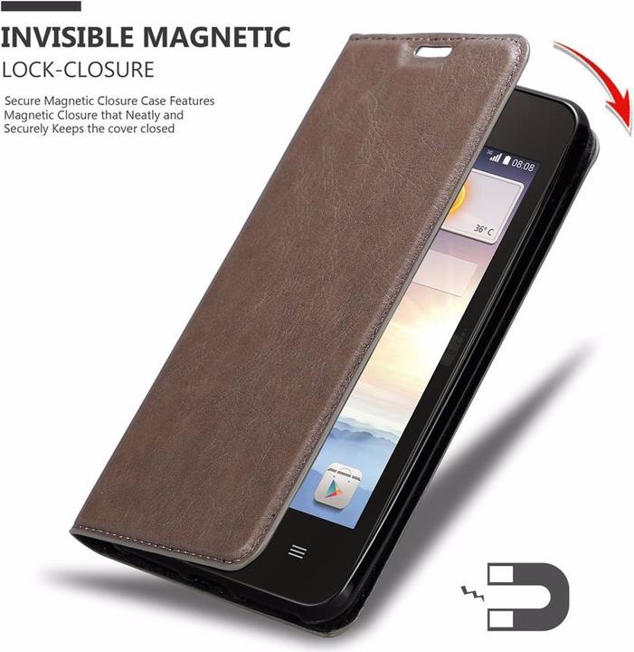Produktbild Cadorabo Book Invisible Magnet Cover (Huawei Ascend Y330)