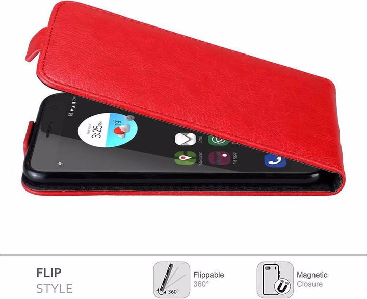 Actual product image Cadorabo Flip like Invisible Cover (ZTE Blade V7)