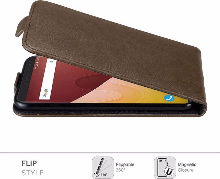 Productafbeelding Cadorabo Flip als onzichtbaar deksel (Wiko View Go)