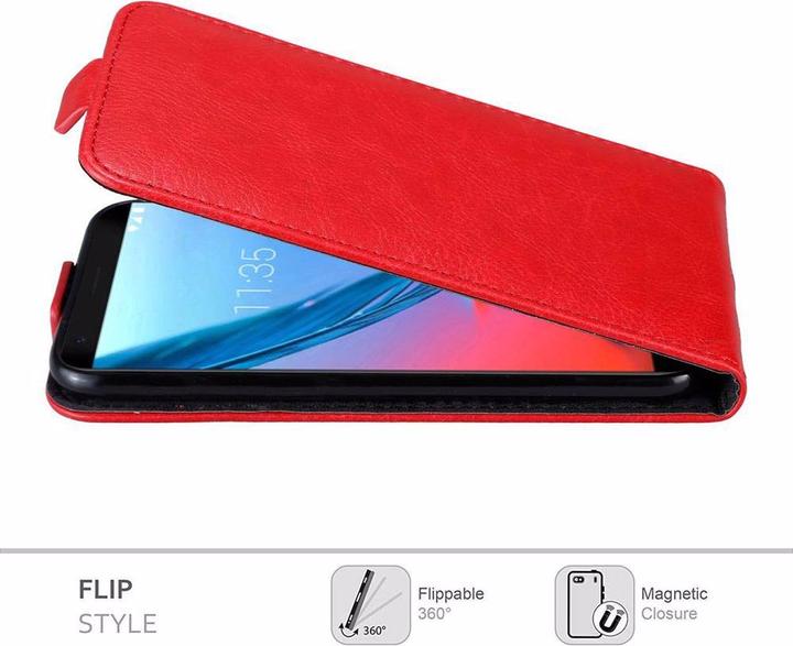 Actual product image Cadorabo Flip like Invisible Cover (ZTE Blade V9)