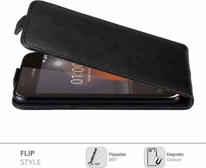 Actual product image Cadorabo Flip like Invisible Cover (Nokia 1)