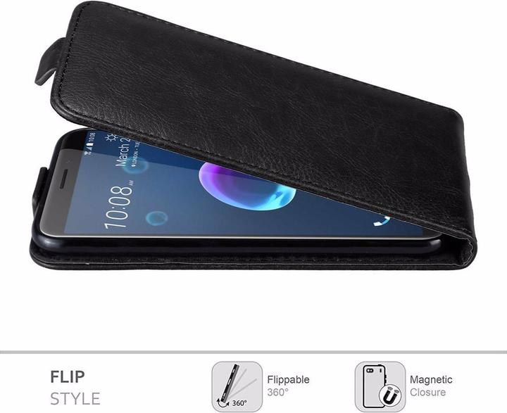 Immagine prodotto Cadorabo Flip come copertura invisibile (HTC Desire 12)