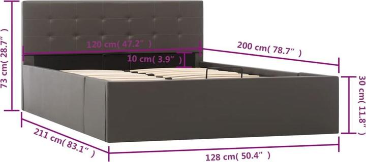 Produktbild VidaXL Bine (160 x 200 cm)