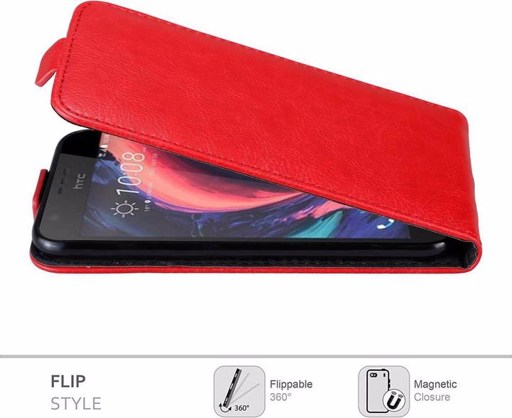 Image du produit Cadorabo Flip comme Invisible Cover (HTC Desire 10 Style de vie, HTC Desire 825)