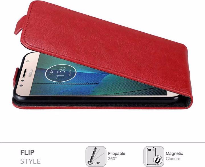 Image du produit Cadorabo Flip comme Invisible Cover (Motorola Moto G5S Plus)
