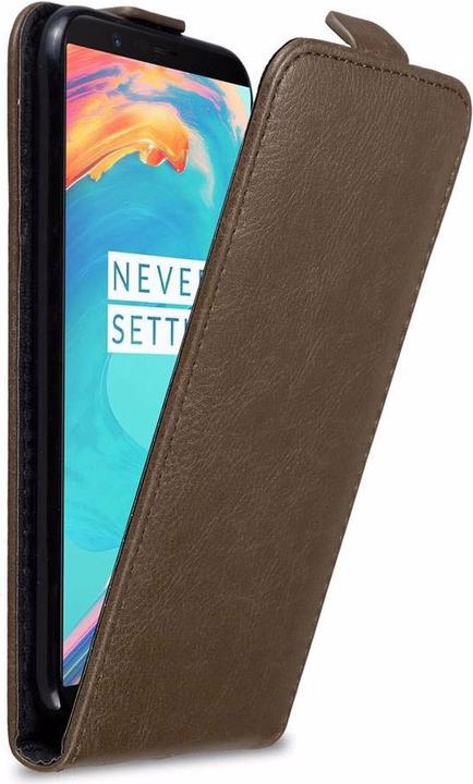 Actual product image Cadorabo Flip like Invisible Cover (OnePlus 5T)