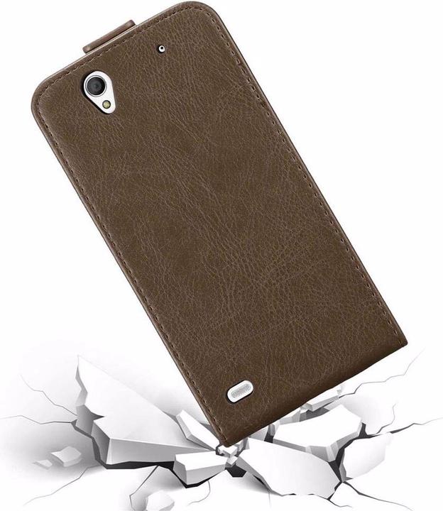 Actual product image Cadorabo Flip like Invisible Cover (Sony Xperia C4)