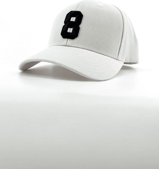R1der white Cap 8 (One Size)