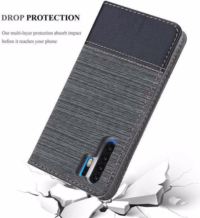 Actual product image Cadorabo Book Jeans Optics Cover (Huawei P30 Pro)