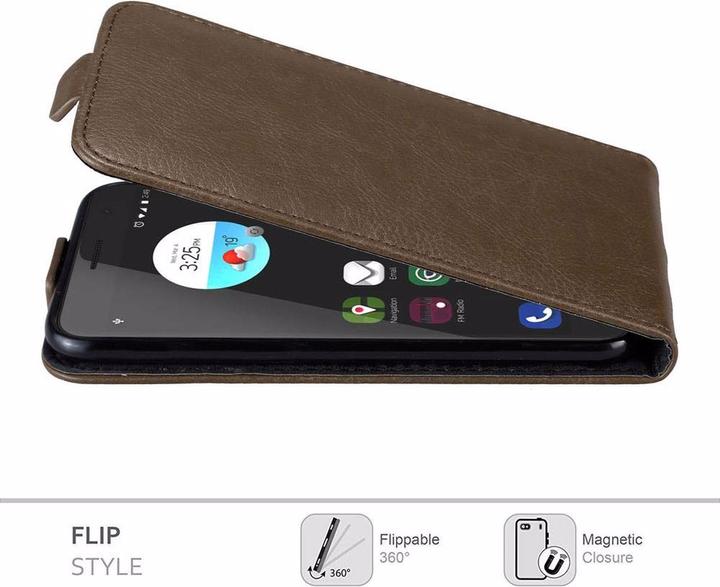 Actual product image Cadorabo Flip like Invisible Cover (ZTE Blade V7)