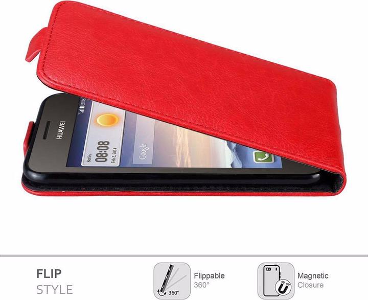 Produktbild Cadorabo Flip wie Invisible Cover (Huawei Ascend Y330, Huawei Ascend Y360)