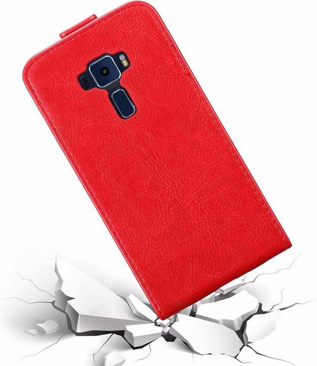 Actual product image Cadorabo Flip like Invisible Cover (Asus Zenfone 3)