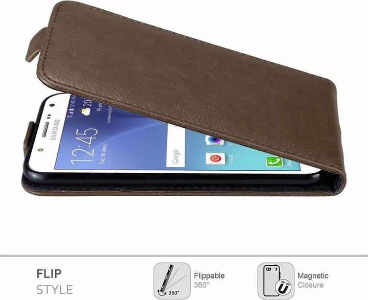 Actual product image Cadorabo Flip like Invisible Cover (Samsung Galaxy J7)