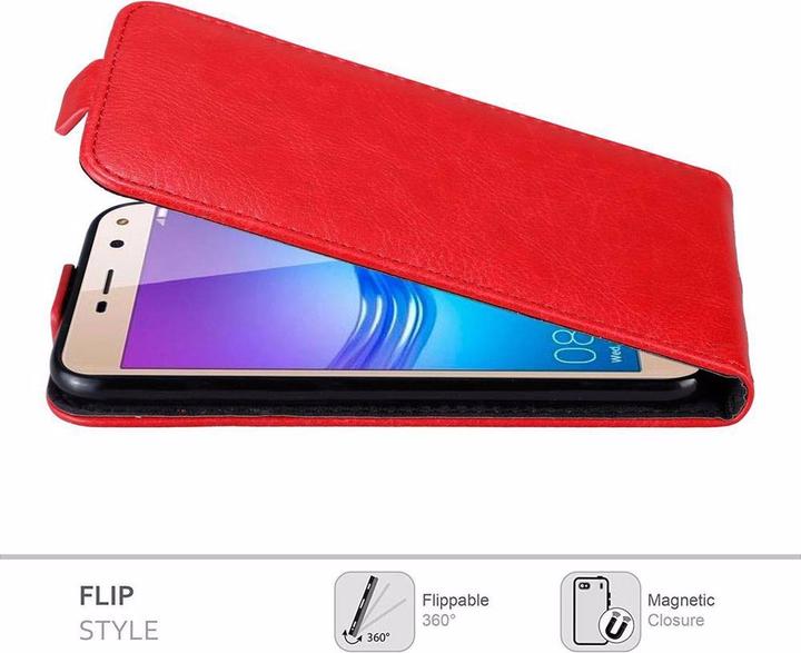 Actual product image Cadorabo Flip like Invisible Cover (Huawei Y5 (2017), Huawei Y6 (2017))