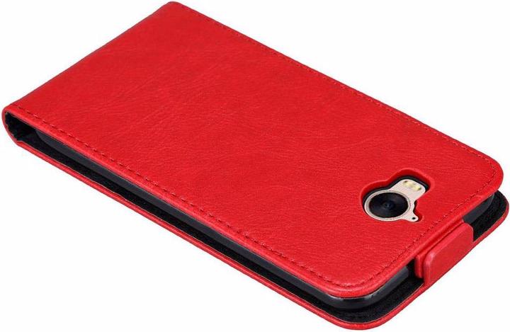 Actual product image Cadorabo Flip like Invisible Cover (Huawei Y5 (2017), Huawei Y6 (2017))