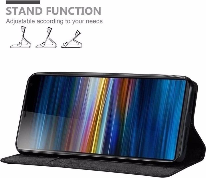 Actual product image Cadorabo Book Invisible Magnet Cover (Sony Xperia 10 Plus)