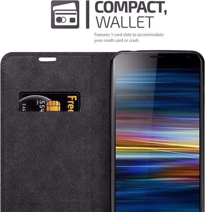 Actual product image Cadorabo Book Invisible Magnet Cover (Sony Xperia 10 Plus)