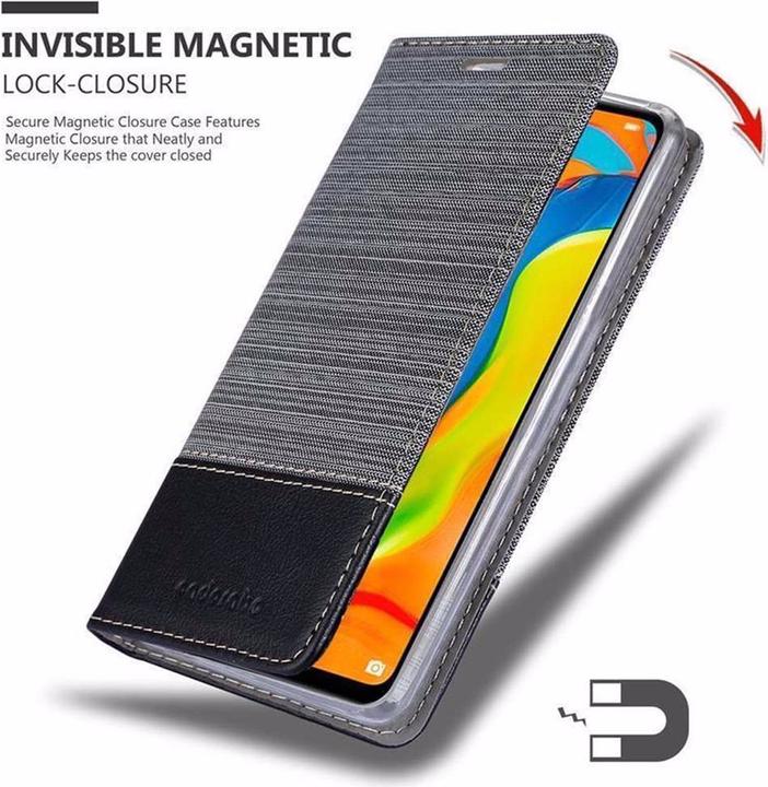 Image du produit Cadorabo Couverture look jeans Book (Huawei P30 Lite)