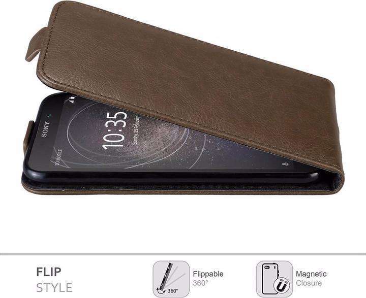 Actual product image Cadorabo Flip like Invisible Cover (Sony Xperia L2)