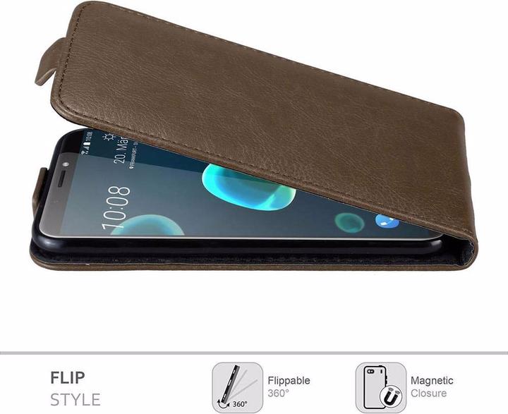 Productafbeelding Cadorabo Flip als onzichtbaar deksel (HTC Desire 12+)