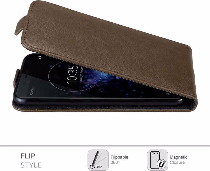Actual product image Cadorabo Flip like Invisible Cover (Sony Xperia XZ2 Compact)